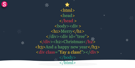 On the first day of Christmas my true love gave to me, a div class in a DOM tree!